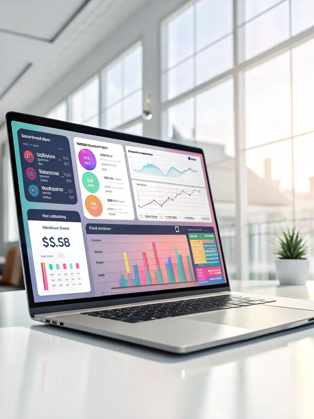 A digital interface displaying a line of credit dashboard with real-time balance updates and transaction history, emphasizing the ease of managing funds with OnDeckClone.