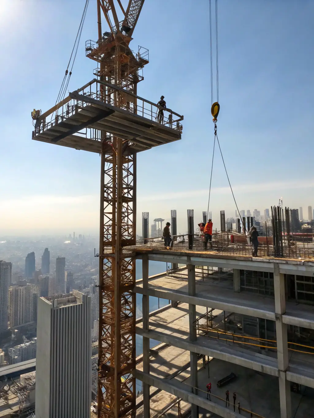 A commercial building under construction, showcasing commercial development and investment.